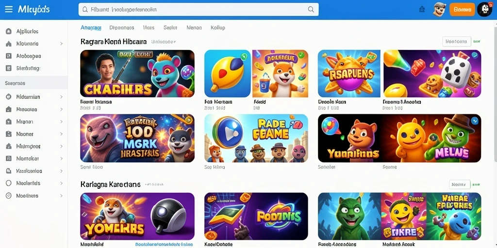 Tampilan grafis yang memukau di level pertama.