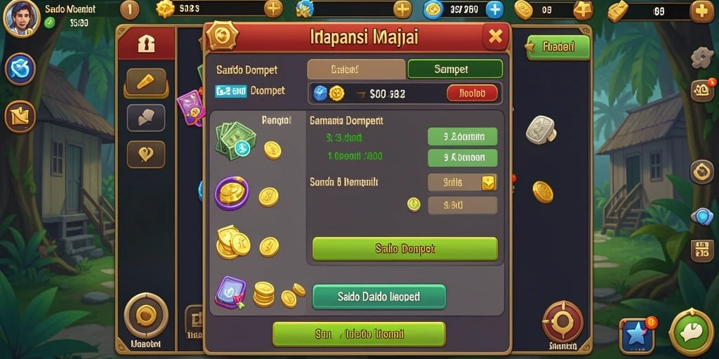 Tampilan antarmuka yang modern dan intuitif.