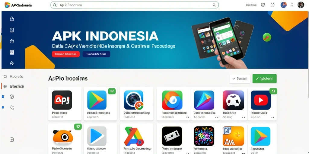 Tampilan layar utama yang menarik dan ramah pengguna.