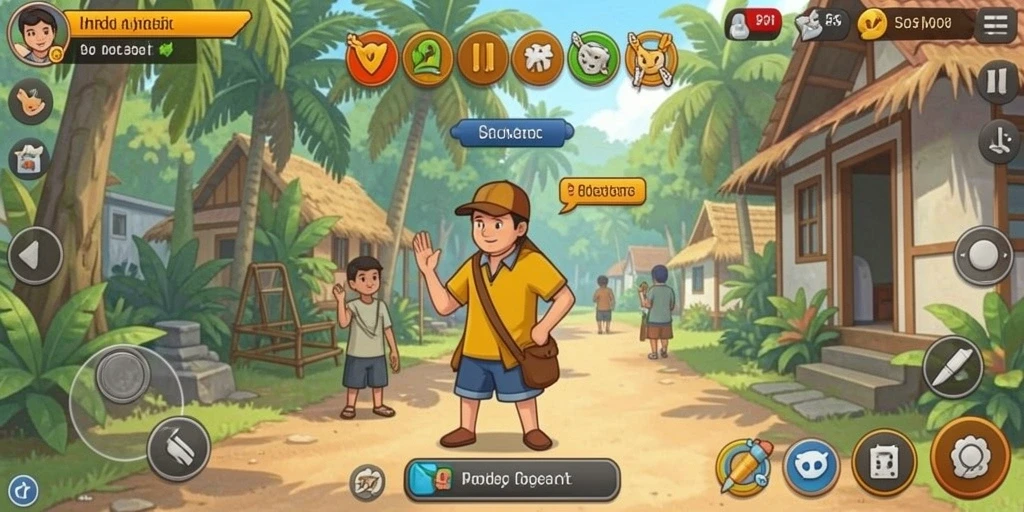 Screenshot tampilan utama INDSLOT dengan tema slot yang menarik.