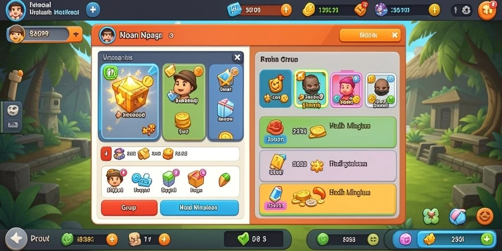 Screenshot menunjukkan karakter utama dalam aksi.