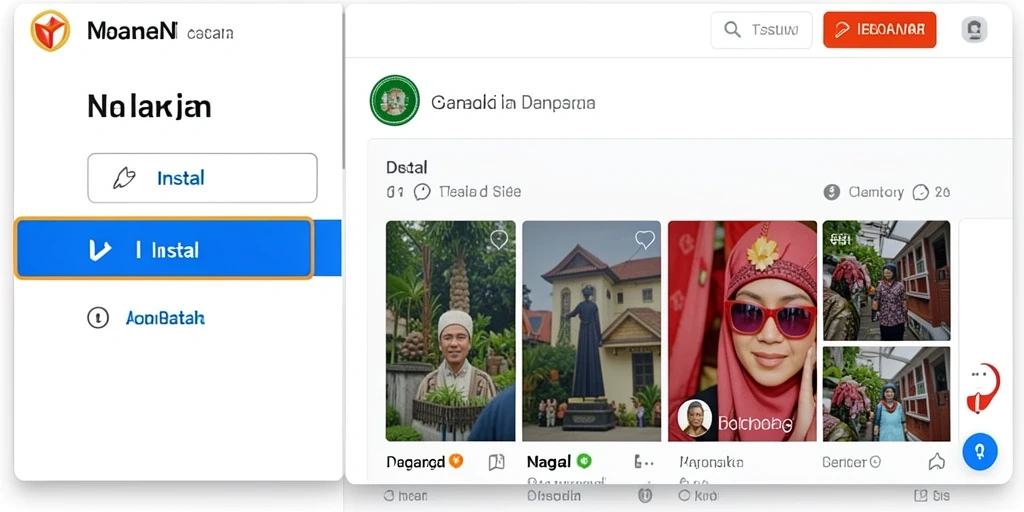 Antarmuka menarik dengan navigasi yang mudah.