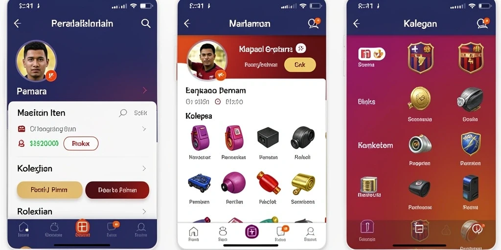 Tampilan antarmuka yang menarik dan mudah digunakan.