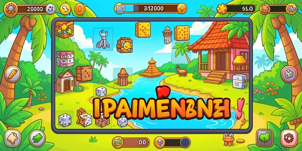 Tampilan menu utama yang menarik dan mudah dinavigasi.