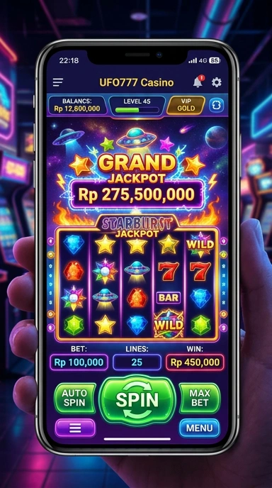 Pratinjau antarmuka ufo777 — aplikasi APK resmi Android v1.5.9
